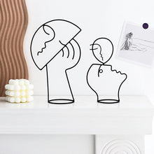 Load image into Gallery viewer, Abstract Face Ornament Decor