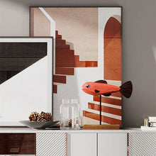 Load image into Gallery viewer, Wooden Aquatic Sculpture