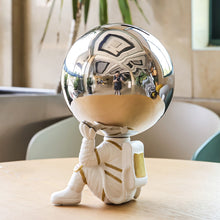 Load image into Gallery viewer, Big Planet Astronaut Sculpture