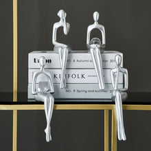 Load image into Gallery viewer, Abstract Bookshelf Decor Figurines