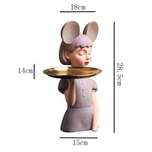 Load image into Gallery viewer, Mickey Headband Girl Tray