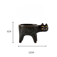 Load image into Gallery viewer, Animated Cat Ceramic Vase