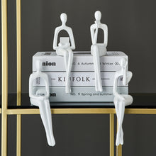 Load image into Gallery viewer, Abstract Bookshelf Decor Figurines