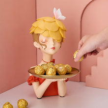 Load image into Gallery viewer, Nordic Butterflies Girl Candy Tray