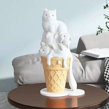 Load image into Gallery viewer, Ice Cream Cat Decor