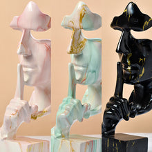 Load image into Gallery viewer, Silent is Gold (Marble Texture Edition)