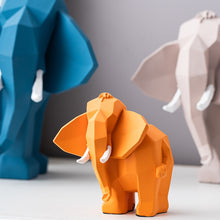 Load image into Gallery viewer, Modern Geometric Elephant Sculpture