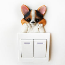Load image into Gallery viewer, Puppy Switch 3D Decor