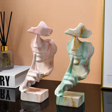 Load image into Gallery viewer, Silent is Gold (Marble Texture Edition)