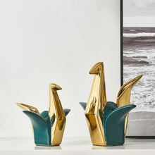 Load image into Gallery viewer, Ceramics Abstract Elephant & Papercrane