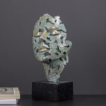 Load image into Gallery viewer, Vintage Face Art Sculptures