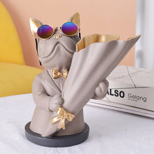 Load image into Gallery viewer, Cool Frenchie Statue Vase