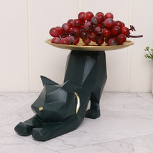 Load image into Gallery viewer, Geometric Cat Key Tray