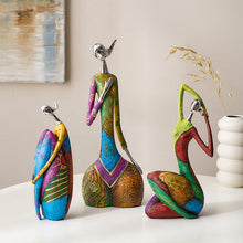 Load image into Gallery viewer, Abstract Cultural Woman Sculpture