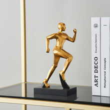Load image into Gallery viewer, Golden Running Man