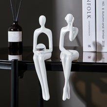 Load image into Gallery viewer, Abstract Bookshelf Decor Figurines