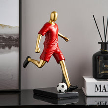 Load image into Gallery viewer, Abstract Football Player Figurine