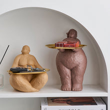 Load image into Gallery viewer, Abstract Yoga Lady Candy Tray