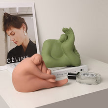 Load image into Gallery viewer, Ceramic Abstract Figurines with Large Hand