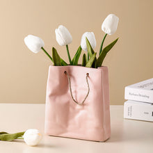 Load image into Gallery viewer, Ceramic Paper Bag Vase