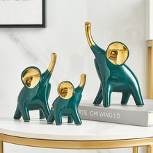 Load image into Gallery viewer, Ceramics Abstract Elephant & Papercrane