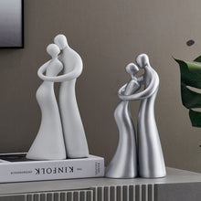 Load image into Gallery viewer, Abstract Cuddled Up Lovers