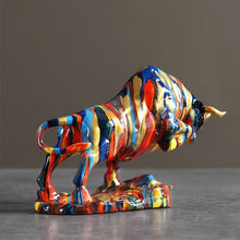 Load image into Gallery viewer, Nordic Art Bull Figurine