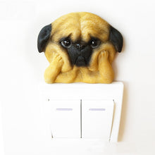 Load image into Gallery viewer, Puppy Switch 3D Decor