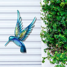 Load image into Gallery viewer, Iron Hummingbird Wall Decor