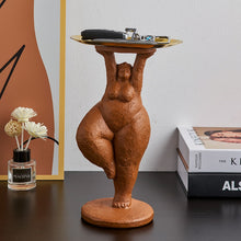 Load image into Gallery viewer, Abstract Yoga Lady Candy Tray