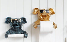 Load image into Gallery viewer, Geometric Animal Toilet Paper Holder