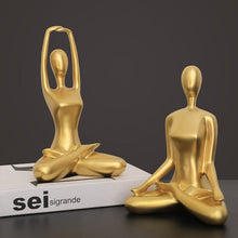 Load image into Gallery viewer, Abstract Yoga Lady Figurines