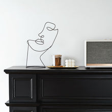 Load image into Gallery viewer, Abstract Line Art Face