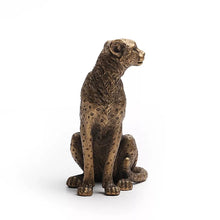 Load image into Gallery viewer, Retro Leopard Figurine