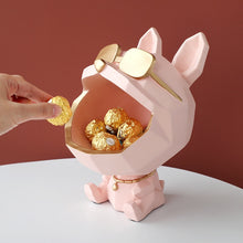 Load image into Gallery viewer, Cool Geometric Bulldog Storage