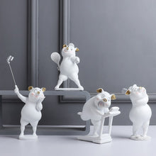 Load image into Gallery viewer, Cartoon Pig Figurines