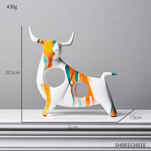 Load image into Gallery viewer, Street Graffiti Bull Sculptures