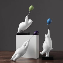 Load image into Gallery viewer, Polar Bear With Flying Balloon