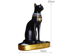 Load image into Gallery viewer, Egyptian Cat Candle Holder
