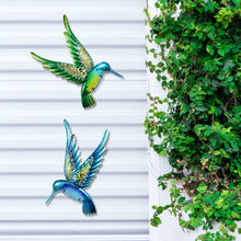 Load image into Gallery viewer, Iron Hummingbird Wall Decor