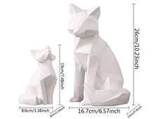 Load image into Gallery viewer, Geometric White Fox