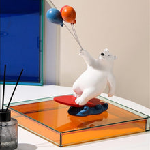 Load image into Gallery viewer, Balloon Polar Bear Surfer