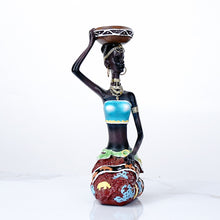 Load image into Gallery viewer, Tribal African Candle Holder