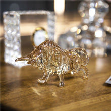 Load image into Gallery viewer, Crystal Bull Figurine
