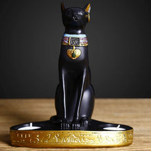Load image into Gallery viewer, Egyptian Cat Candle Holder
