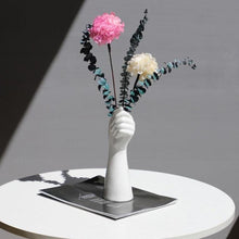 Load image into Gallery viewer, Vintage Hand Shaped Vase