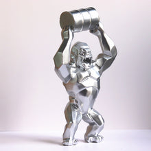 Load image into Gallery viewer, Geometric Mad King Kong Statue