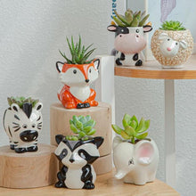 Load image into Gallery viewer, Cartoon Animal Planters