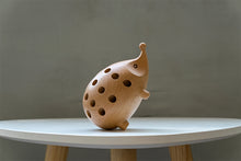 Load image into Gallery viewer, Wooden Hedgehog Pen Holder
