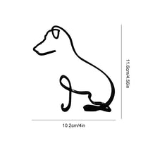 Load image into Gallery viewer, Wrought Iron Dog Miniature